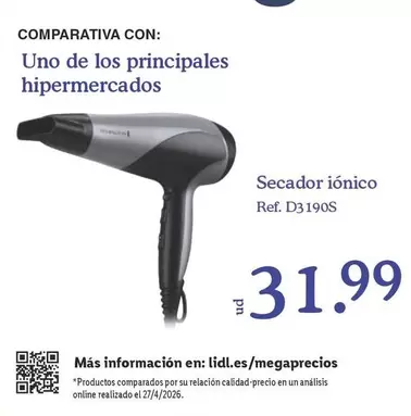 Secador Iónico