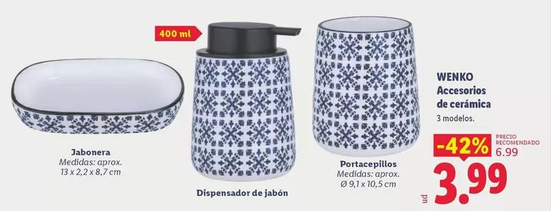 Wenko - Accesorios De Cerámica