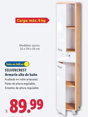 SilverCrest - Armario Alto De Baño
