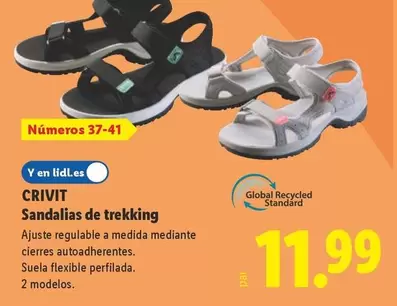 Crivit - Sandalias De Trekking