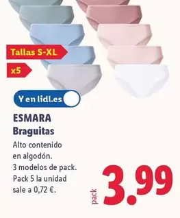 Esmara - Braguitas