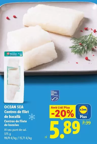 Ocean Sea - Centros De Filete De Bacalao