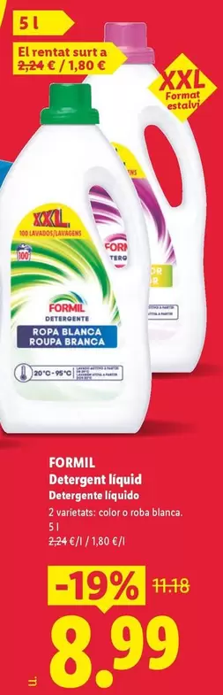 Formil - Detergente Liquido 