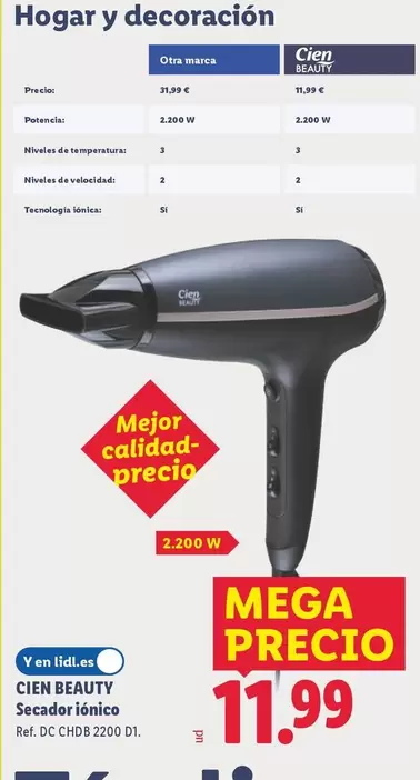 Cien Beaty - Secador Ionico