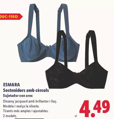 Esmara - Sujetador Con Aros