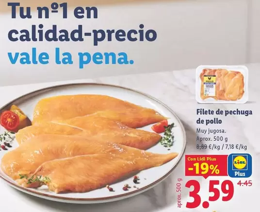 Filete De Pechuga De Pollo