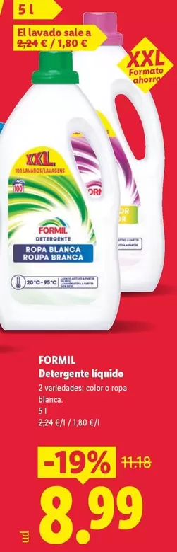 Formil - Detergente Liquido