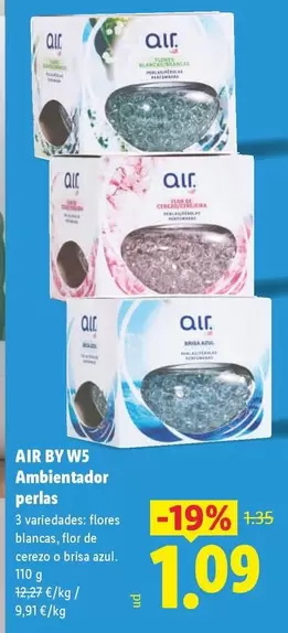 Air By W5 - Ambientador Perlas