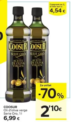 Coosur - Oli D'oliva Verge Serie Oro