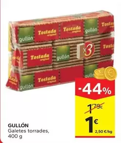 Gullón - Galetes Torrades