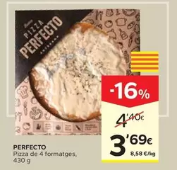 Perfecto - Pizza De 4 Formatges