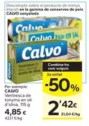 Calvo - Ventresca De Tonyina En Oli D'oliva
