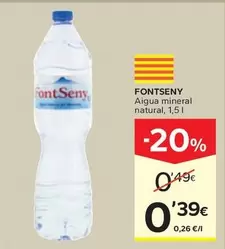 FontSeny - Aigua Mineral Natural