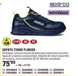 Sparco - Zapato Turbo Flinger