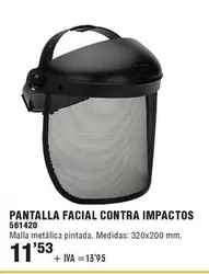Pantalla Facial Contra Impactos