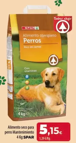 Spar - Alimento Seco Para Perro Mantenimiento