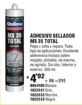 Quilosa - Adhesivo Sellador MS 35 Total