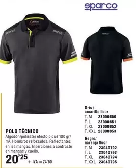Sparco - Polo Técnico