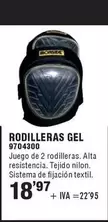 Ironside - Rodilleras Gel