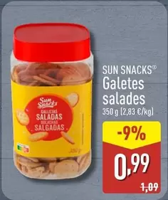 Sun Snack - Galetes Salades