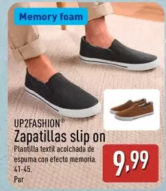 Up2fashion - Zapatillas Slip On