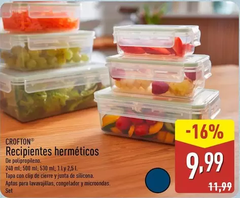 Crofton - Recipientes Herméticos