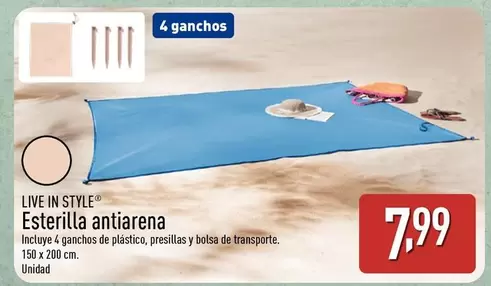 Live In Style - Esterilla Antiarena