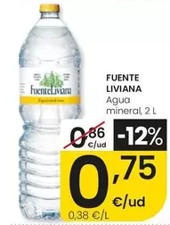 Fuente Liviana - Agua Mineral