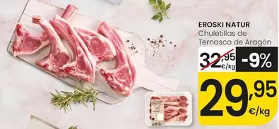 Eroski Natur - Chuletillas De Ternasco De Aragon