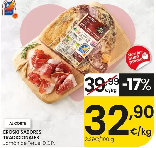 Eroski - Sabores Tradicionales Jamon De Teruel D.O.P.