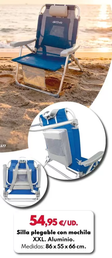 Silla Plegable Con Mochila