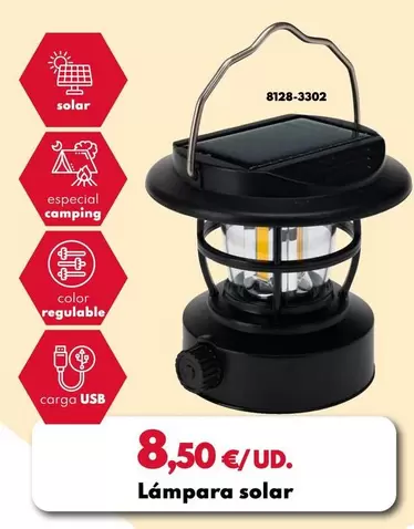 Lámpara Solar