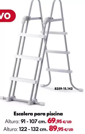 Escalera Para Piscina 122-132CM