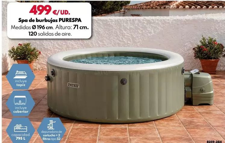 Intex - Spa De Burbujas Purespa
