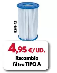 Recambio Filtro Tipo A
