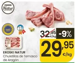 Eroski Natur - Chuletillas De Ternasco De Aragon