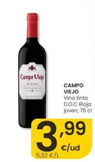 Campo Viejo - Vino Tinto D.O.C Rioja Joven