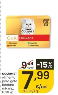 Gourmet - Alimento Para Gato Fondant
