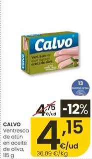 Calvo - Ventresca De Atun En Aceite De Oliva