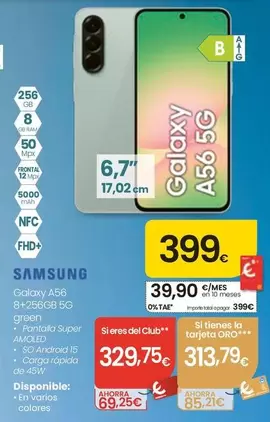 Samsung - Galaxy A66 8+256Gb 5G Green