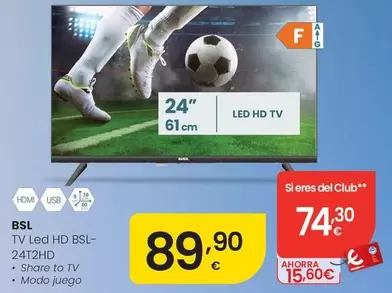 BSL - TV Led HD 24T2HD