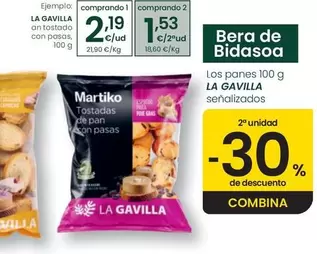 La Gavilla - Tostado De Pan Con Pasas