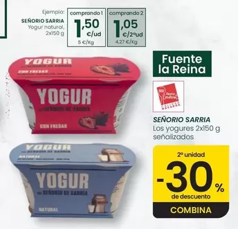 Senorio Sarria - Yogur Natural