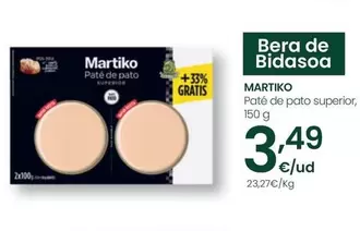 Martiko - Pate De Pato Superior