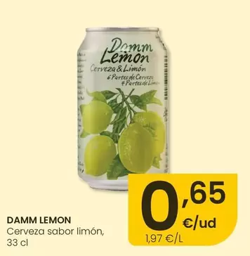 Damm Lemon - Cerveza Sabor Limon
