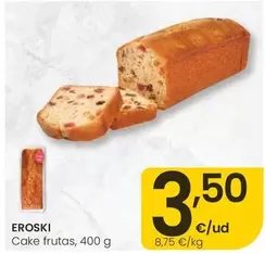 Eroski - Cake Frutas