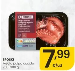 Eroski - Medio Pulpo Cocido
