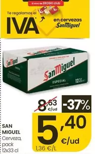 San Miguel - Cerveza