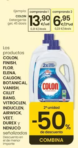 Colon - Detergente Gel