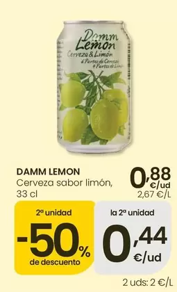 Damm - Cerveza Sabor Limon